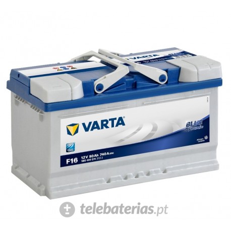 BATERÍA VARTA F16 12V 80Ah