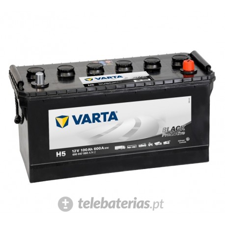 BATERÍA VARTA H5 12V 100Ah