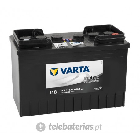 BATERÍA VARTA I18 12V 110Ah