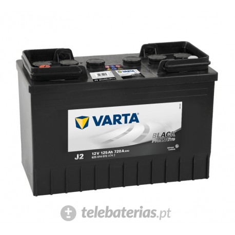 BATERÍA VARTA J2 12V 125Ah