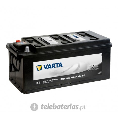 BATERÍA VARTA K4 12V 143Ah