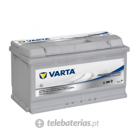 BATERÍA VARTA LFD90 12V 90Ah