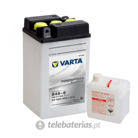 Varta B49-6 6V 4Ah battery