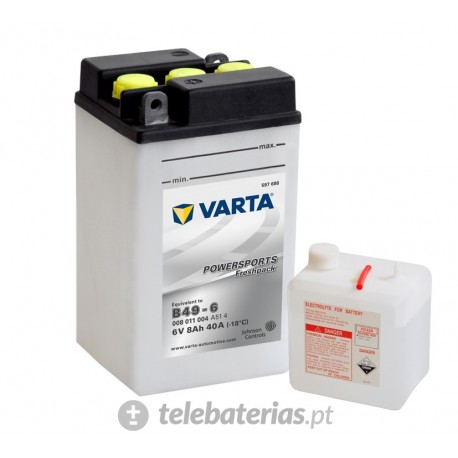 BATERÍA VARTA B49-6 6V 4Ah