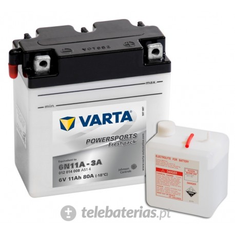 BATERÍA VARTA 6N11A-3A 6V 4Ah