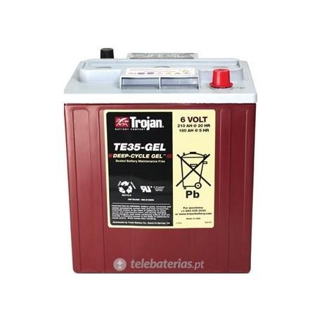 BATERÍA TROJAN TE35-GEL 6V 210Ah