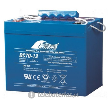 BATERÍA FULLRIVER DC70-12 12V 70Ah