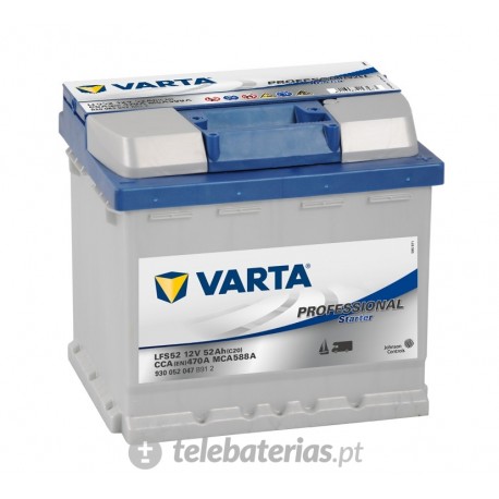 BATERÍA VARTA LFS52 12V 52Ah