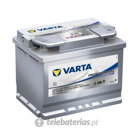 BATERÍA VARTA LA60 12V 60Ah