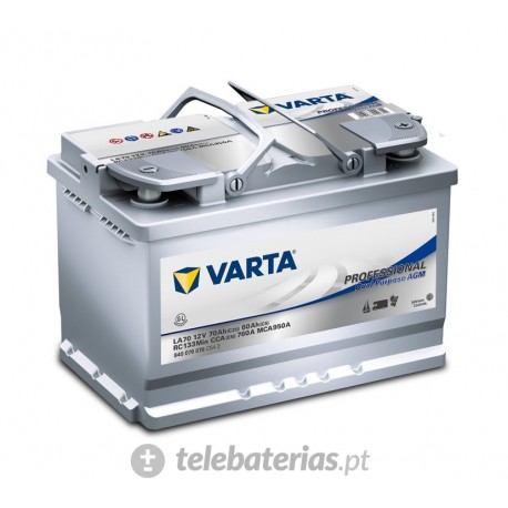 BATERÍA VARTA LA70 12V 70Ah