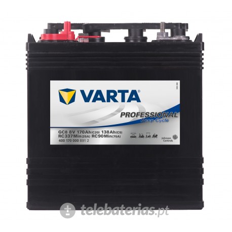 BATERÍA VARTA GC8 8V 170Ah