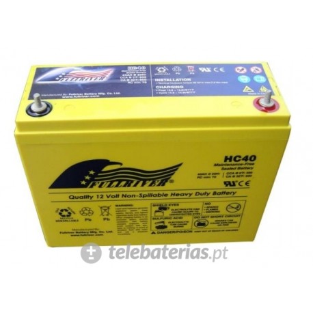 Batterie fullriver hc40 12v 40ah