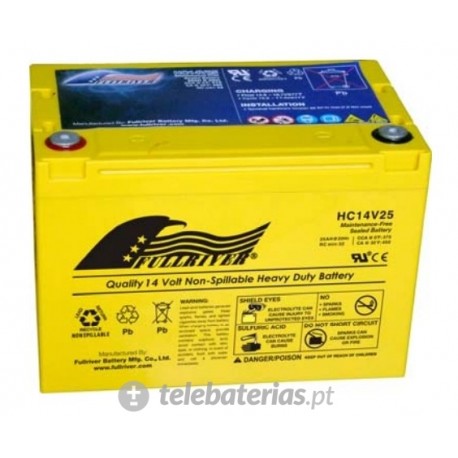 Batterie fullriver hc14v25 14v 25ah