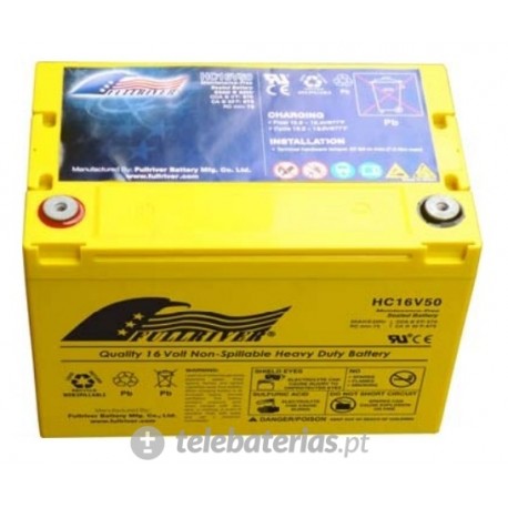Fullriver Hc16V50 16V 50Ah battery
