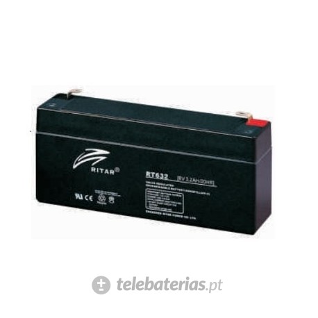 BATERÍA RITAR RT632 6V 3.2Ah