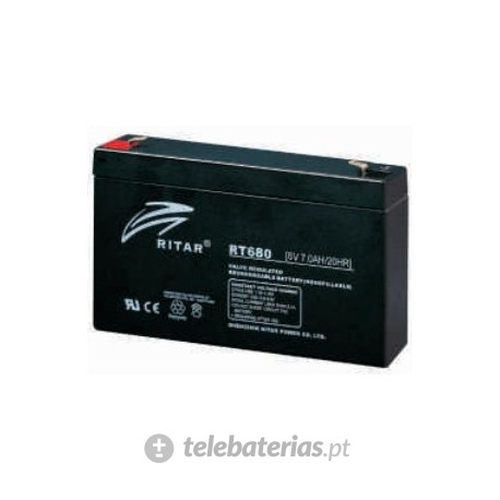 BATERÍA RITAR RT680 6V 8Ah