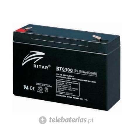 BATERÍA RITAR RT6100 6V 10Ah