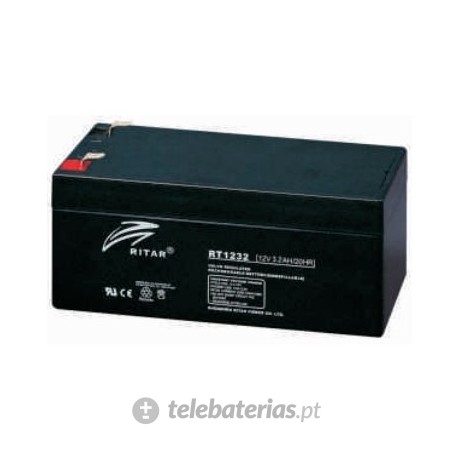 Ritar Rt1232 12V 3.2Ah battery