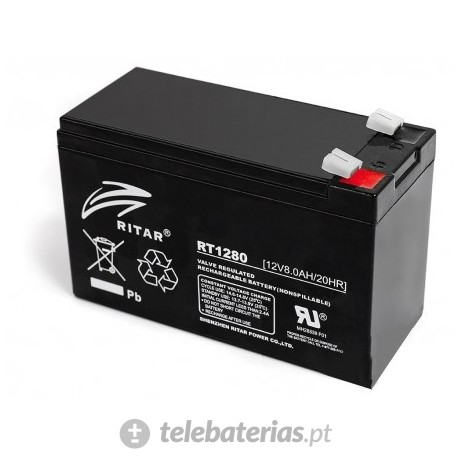 BATERÍA RITAR RT1280 12V 8.0Ah