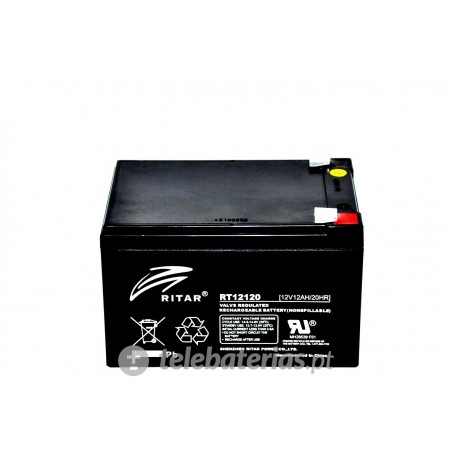 Ritar Rt12120 12V 12Ah battery