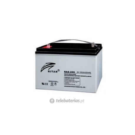 BATERÍA RITAR RA6-200S 6V 200Ah