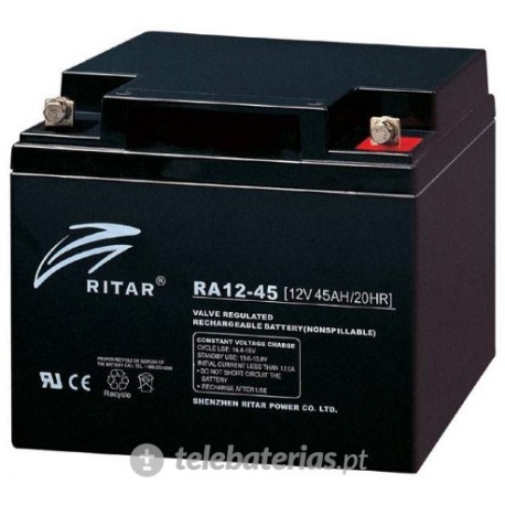 BATERÍA RITAR RA12-45 12V 45Ah