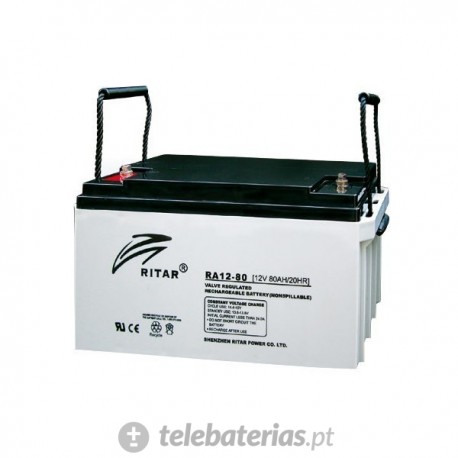 Batterie ritar ra12-80 12v 84ah