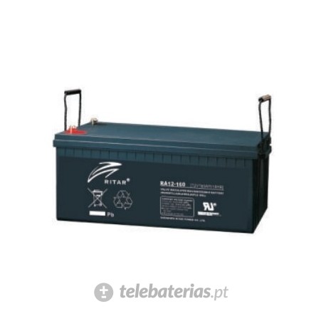 Batterie ritar ra12-160 12v 160ah