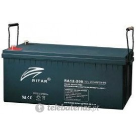 Batería ritar ra12-200-f10 12v 200ah