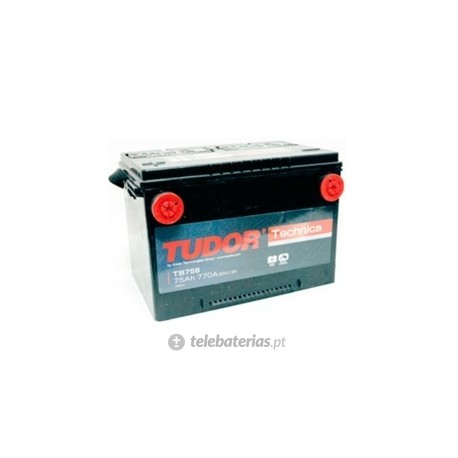 Batterie tudor tb-758 12v 75ah