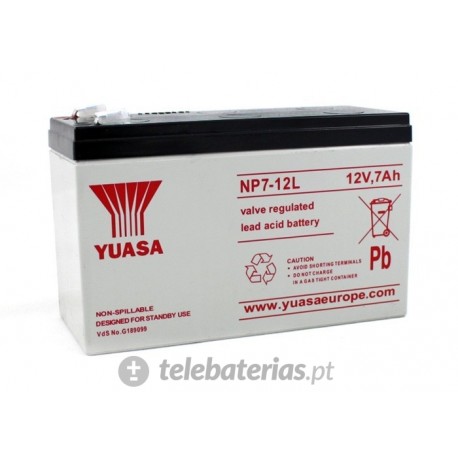 BATERÍA YUASA NP7-12L 12V 7Ah