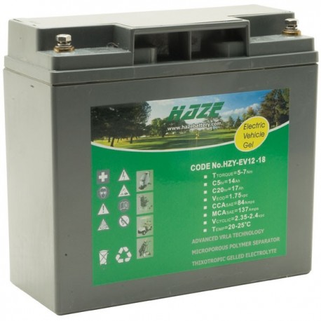 BATERÍA HAZE HZY-EV12-18 12V 17Ah