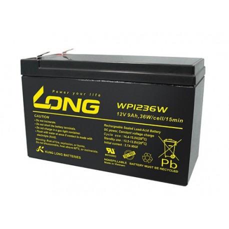 BATERÍA LONG WP1236W 12V 9Ah