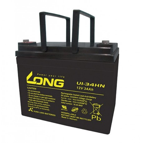 BATERÍA LONG U1-34HN 12V 34Ah