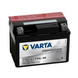 Varta Yt4L-4 Yt4L-Bs 12V 3Ah battery