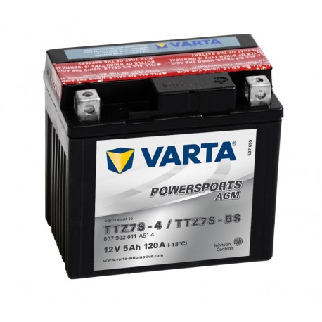 BATERÍA VARTA TTZ7S-4 TTZ7S-BS 12V 7Ah