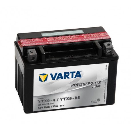 Batterie varta ytx9-4 ytx9-bs 12v 8ah
