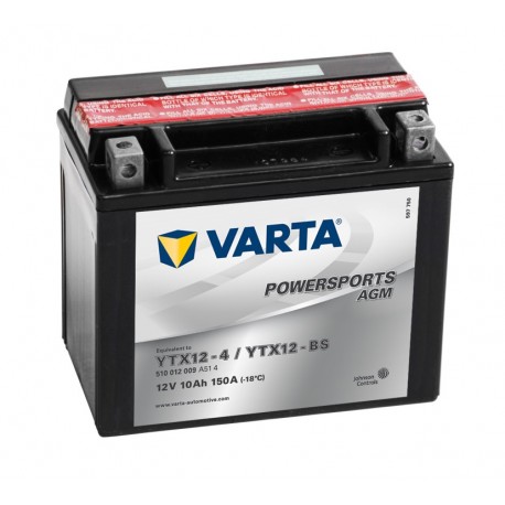 Batterie varta ytx12-4 ytx12-bs 12v 10ah