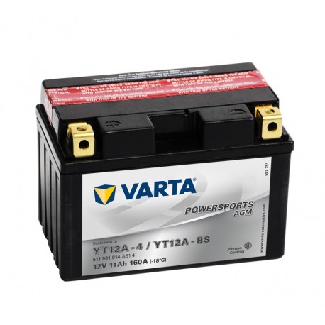 BATERÍA VARTA YT12A-4 YT12A-BS 12V 11Ah