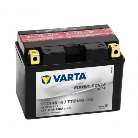 Batterie varta ttz14s-4 ttz14s-bs 12v 11ah