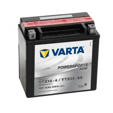 BATERÍA VARTA YTX14-4 YTX14-BS 12V 12Ah