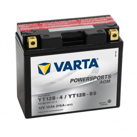 BATERÍA VARTA YT12B-4 YT12B-BS 12V 12Ah