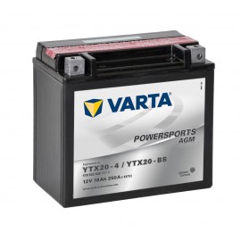 Batterie varta ytx20-4 ytx20-bs 12v 18ah