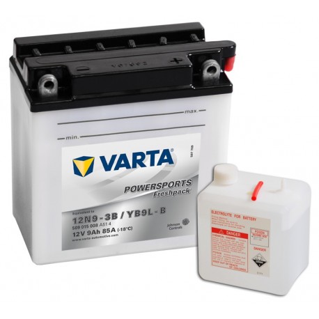 BATERÍA VARTA 12N9-3B YB9L-B 12V 9Ah