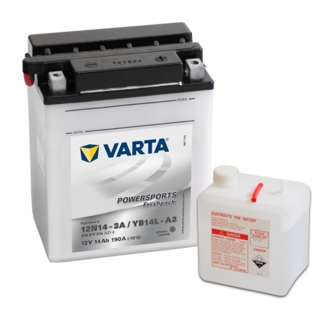 BATERÍA VARTA 12N14-3A YB14L-A2 12V 14Ah