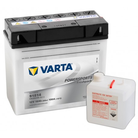 BATERÍA VARTA 51814 12V 18Ah