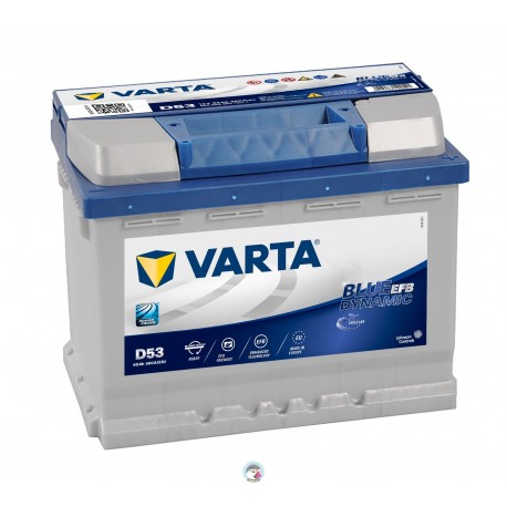 BATERÍA VARTA D53 12V 60Ah