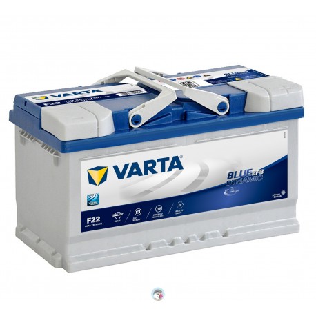 BATERÍA VARTA F22 12V 80Ah