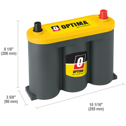 Batería optima yts-2.1 6v 55ah - 2
