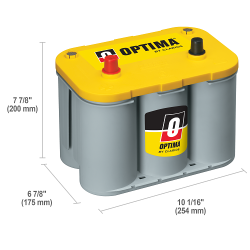 Batería optima yts-4.2 12v 55ah - 2